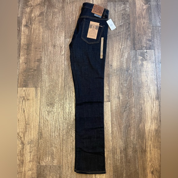 Volcom Men's Deep Indigo Slim Jeans - Picture 1 of 4